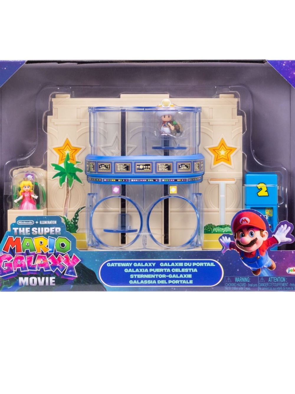 Super Mario Galaxy Movie Gateway Galaxy Playset